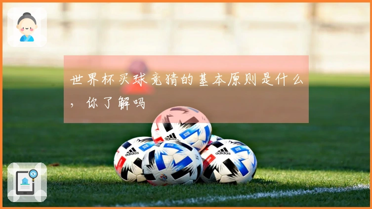 世界杯买球竞猜的基本原则是什么，你了解吗