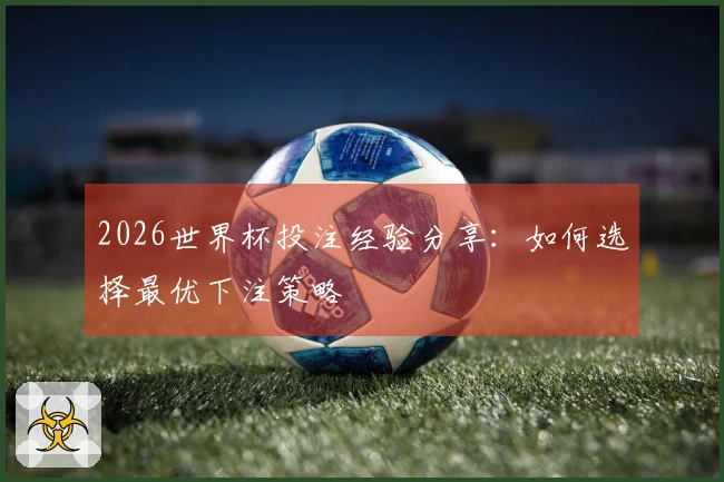 2026世界杯投注经验分享：如何选择最优下注策略
